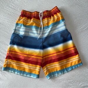 Kanu Surf Red, Orange, Blue Swim Trunks